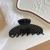 Nuevo Pinza de Acetato con Diseño de Cereza con Pedrería, Pinza Dulce Retro Color Caramelo para la Parte Trasera de la Cabeza, Pinza de Tiburón para Moño Accesorio para el Cabello