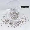 Rinestones para Uñas Dongzhou 3*2MM Pequeños de Gota con Base Puntiaguda Rinestones Accesorios para Joyería DIY Cristales Brillantes K9 para Uñas