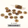 Jingde Jewelry Colección de Cuentas Individuales de Madera de Águila Qi Nan Barril de Madera Natural Espaciadores de Cuentas Accesorios para Joyería DIY Venta al por Mayor desde el Fabricante
