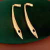 Pendientes Largos de Plata Tipo Aguja, Estilo Minimalista Metálico, Únicos y Sencillos, Pendientes Elegantes con un Toque de Lujo Ligero y de Alta Gama, Venta al por Mayor