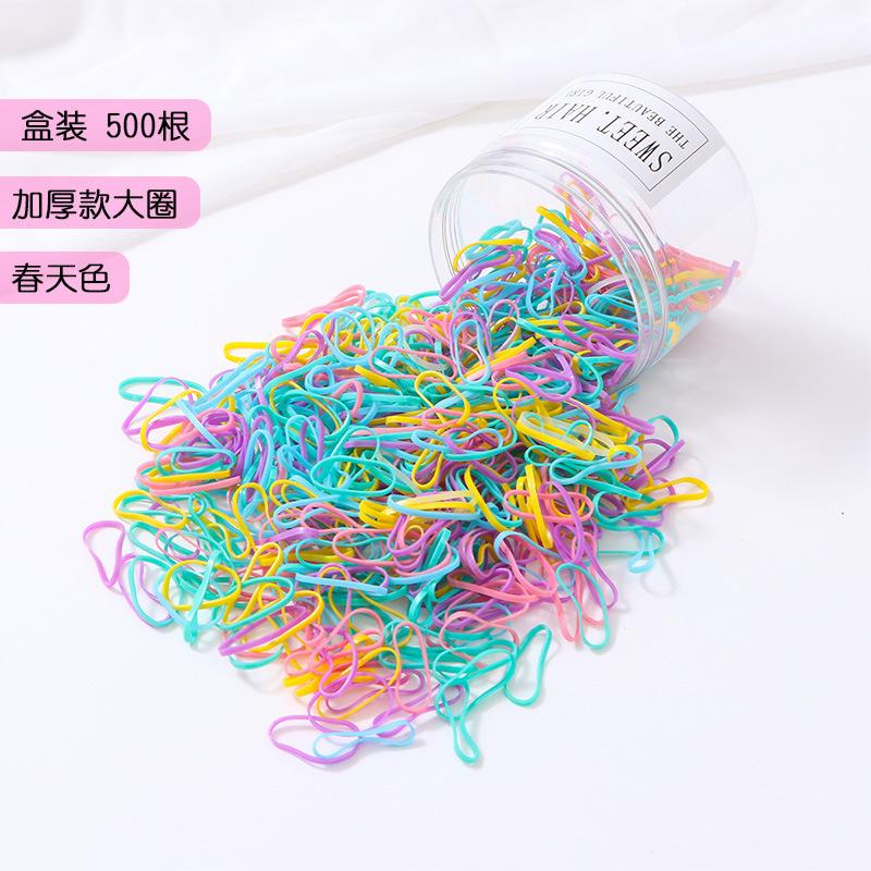 加厚款大圈春天色500根盒装