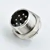 GX16/M16 Enchufe de Socket Jack Conector de Aviación Rosca de Extensión de un Solo Lado 2-10P