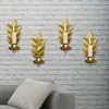 Portavelas Metálico Creativo de Pared con Forma de Espigas de Trigo, Soporte de Velas de Hierro Forjado, Artículo Decorativo para Crear Ambiente al por Mayor