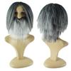 Peluca de Halloween bruja vampiro accesorios para la cabeza de fiesta Accesorios Vestido COS salvaje peluca barba Directo de fábrica