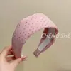 Diadema de Gasa Plisada Suave con Lunares Estilo Coreano, Pinza para el Cabello de Verano Fresca y Dulce, Accesorios para el Cabello de Moda, Diadema para Mujer