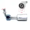 Conector de Mangueira de Ar Condicionado Automotivo 3 4 5 134 Comum OU Conector de Mangueira de Porta com Conector de Manga de Alumínio Curva Reto