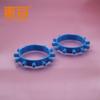 HJXH8615 Foguete Azul Anel Pequeno Coleira para Filhote Anel de Estrela Anel de Haste Redonda Pequenas Peças para Fabricação