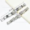 Venda Direta de Fábrica de Tiras de Diamante de Zircônia Cúbica Redonda Brilhante, Fivelas de Diamante para Sandálias DIY, Decorações para Sapatos, Acessórios de Diamante para Golas de Roupa