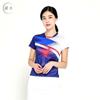 Traje de bádminton transpirable de secado rápido para hombre y mujer, camiseta de manga corta de verano con estampado, ropa de tenis de mesa, camisa de voleibol, falda, pantalones