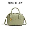 Bolso Cruzado Pequeño Cuadrado Tejido a Mano Horizontal Nuevo Transfronterizo Bolso de Mano Tipo Almohada Versátil Moda para Viajes