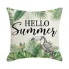 Funda de Almohada de Planta Tropical de Verano Amazon para Sala de Estar Sofá Funda de Cojín Decorativa Funda de Cojín para Jardín Exterior Personalizada
