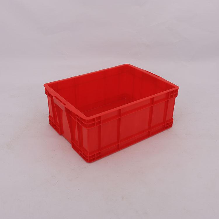 塑料中号黄色塑料周转箱 型号500-220黄色周转