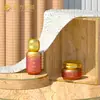 Nuevo Set de Botellas para Productos de Cuidado de la Piel Corrugadas, Botella Dispensadora Ovalada de Vidrio con Tapa Plana de Bola, Botella para Crema de Mascarilla Hidratante y Loción