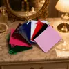 Bolsa de Franela para Joyería Logo Imprimible Bolsa Pequeña de Tela para Joyería Pulsera Cuentas de Buda Hilo para la Mano Almacenamiento Bolsillo con Cordón