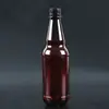 Suministro en Stock de Botellas de Plástico Portátiles de 500ml y 1000ml Calibre 28 para Cerveza, Botellas para Líquidos, Botellas de Embalaje PET con Tapas