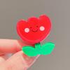 Nuevo Pasador de Flores para Niños Accesorios para el Cabello de Niñas Pasador para Niña Pequeña de Principios de Primavera Lindo Pasador para Flequillo de Bebé Pinza BB