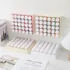 Estante de Almacenamiento de Botellas para Perler Beads de Escritorio Puede Contener 221 Colores No Requiere Ensamblaje Estante Apilable Gran Capacidad Esencial para Perler Beads