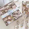 Conjunto de Pingentes Decorativos para Árvore de Natal Bola de Alta Qualidade Doméstico 2023 Novos Enfeites Pendurados Pequeno Pingente Saco de Material DIY