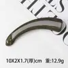 Pinza de Plátano Marrón Simple Estilo Coreano Pinza Elegante para Cola de Caballo de Mujer Pinza Vertical Grande Pasador para la Parte Posterior de la Cabeza Pinza Retorcida Accesorio para el Cabello Pinza para el Cabello