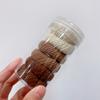 Anel de toalha básico de alta elasticidade elástico de borracha em lata para mulheres tudo-em-um elástico de rabo de cavalo corda de cabelo novos acessórios de cabelo corda de cabelo anel de cabelo