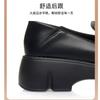 Populares Mocasines Nuevos de Primavera y Otoño con Suelas de Plataforma, Casuales de Suela Blanda para Personas de Mediana Edad, Modernos, Elevadores, Ligeros, Zapatos de Mujer Estilo Pequeño Fragante
