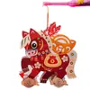 Lanternas de Mão para o Festival do Meio do Outono, Pequenas Lanternas Estilo Chinês, Kits de Artesanato DIY para Crianças, Lanternas Brilhantes, Pequenos Artigos para Barracas