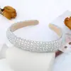 Diadema Transfronteriza de Diamantes Completos para Mujer, Otoño e Invierno, Altura Craneal Alta, Lujo de Gama Alta, Lujo Ligero, Altura Craneal Alta, Adecuada para el Uso Diario, Diadema de Navidad