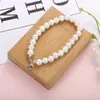 Colgante Llavero de Perlas de Imitación Hecho a Mano para Bolsos de Mujer, Correa para Auriculares, Cadena de Bolso, Accesorios para Funda de Teléfono, Venta al por Mayor desde el Fabricante