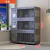 Villa Gato Espacio Jaula de Gato de Lujo Tienda de Mascotas Casa para Gatos Hogar Nido para Gatos de Interior Gabinete para Gatos Otros Tapetes para Arenero de Gato