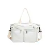 Bolso de Hombro de Pana de Alta Apariencia para Mujer, Nuevo Bolso Tote Simple, Ligero y de Gran Capacidad para el Trabajo