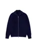 Estilo Margiela Moda Otoño e Invierno Suéter Grueso Cremallera Perezoso Cuello Alto Holgado Casual Moda Marca Chaqueta de Lana