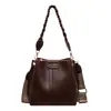 Bolsos de Verano para Mujer 2026 Nuevo Estilo Coreano Moderno Retro de un Solo Hombro Gran Capacidad Bolso Cruzado Tipo Cubo