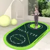 Cuerda de Saltar Fitness Alfombrilla Insonorizada Amortiguadora de Impactos Alfombrilla de Entrenamiento de Barro de Diatomeas Alfombrilla de Yoga Interior para el Hogar Antideslizante Silenciosa Alfombrilla Ovalada para el Suelo