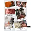 Moedor de Carne Elétrico Doméstico Pequeno de Aço Inoxidável Multifuncional Moedor de Carne Moída Alho Legumes Picados Máquina Comercial para Recheio de Linguiça