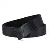 Cinturón de hombre estilo slash juvenil masculino moderno sin hebilla automático casual cinturón joven moda cinturón para pantalones negocio al por mayor