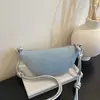 Bolsa de Axila para Mulheres 2026 Nova Tendência Moda de Verão Nicho Super Popular para o Dia a Dia Ombro Transversal Bolsa Chifre