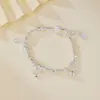 Tiktok Live Cucuruto da Fortuna Gorda Pulseira de Prata Quebrada Cobre Branco Banhado a Prata Moda Versátil High-End Exquisito Pulseira Trançada