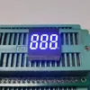Tubo Digital LED de 3 Dígitos de 0.3 Pulgadas, Tubo Digital de Luz Azul de Alto Brillo, Tubo Digital de Cátodo Común de 3 Dígitos 3031 Sin Puntos