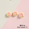 Dibujos Animados Lindos Gatito Mini Garra Pegamento en Crema DIY Funda para Teléfono Pasador Adorno para el Cabello Zapatos con Agujeros Accesorios Decorativos de Resina