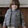 Colete de Penas Leve Reversível para Meninos 2026 Outono e Inverno Novo Estilo Colete Quente para Bebês Jaqueta de Bebê Classe A