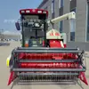 Cosechadora Combinada de Orugas Wode, Máquina Totalmente Automática para Trillar y Cosechar Arroz, Trigo, Maíz y Granos
