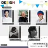 Tarjeta Polaroid Colección de Artículos Periféricos de G-Dragon Pieza Pequeña Desprendible Empaquetada Individualmente