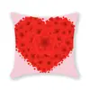 Nuevo Cojín Rojo Festivo Cómodo Cojín para Siesta Sofá Decoración del Hogar Regalo Cojín Festivo Respaldo