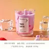 Taza de Vela Aromaterapia Creativa, Vela sin Humo, Cera de Gelatina, Sabor Café Matcha Latte, Decoración de Atmósfera Romántica, Regalo Souvenir