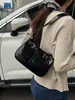 Bolsa Quadrada Pequena Nova da Moda Estilo Coreano Retrô, Bolsa de Mão Feminina de Alta Qualidade, Temperamento Simples, Bolsa de Ombro ou Axila para o Dia a Dia