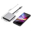 Estación de Acoplamiento 4 en 1 Type-C a Doble HDMI Doble Pantalla Switch Teléfono Móvil Tablet Computadora USB Estación de Acoplamiento Cuatro en Uno