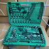 Juego de Herramientas para Reparación de Automóviles de 121 Piezas, Juego para Reparación de Automóviles, Herramienta Combinada de Llave de Vaso, Herramienta de Reparación, Reparación de Automóviles