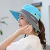 Sombrero de sol femenino para exteriores gorra benney sombrero de sol para montañismo pesca sombrero de sol femenino sombrero de sol plegable sombrero de sol coreano venta al por mayor