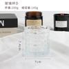 Vela de Aromaterapia DIY Feita à Mão Copo Vazio de Vidro Vidro Fosco Preto e Branco Transparente Copo de Cera DIY Recipiente para Vela Caseira