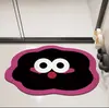 Nueva tecnología de forma alfombrilla de suelo de terciopelo lindo dibujo animado para puerta de baño absorbente secado rápido alfombrilla para pies alfombrilla para puerta de entrada